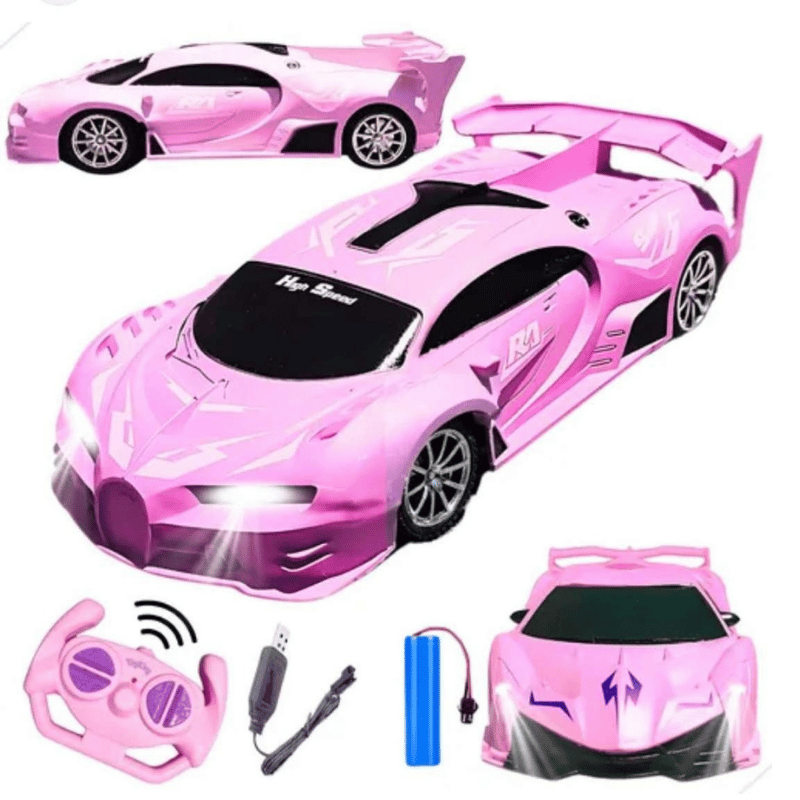 CARRO NIÑA A CONTROL REMOTO